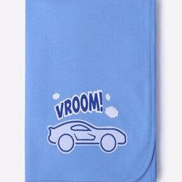 Organic Knit Car Print Receiving Blanket-image-15