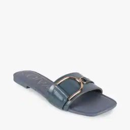 Women Slip-On Sandals with Metal Accent-image-46