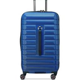 Men Striped Hard Body Large Trolley Bag-41