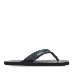 Typographic Print Stylised Toe Flip-Flops-49