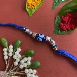 Evil Eye & Tortoise Charm Tie-Up Rakhi-image-6