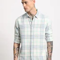 Checks Slim Fit Shirt-picture-47