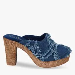 Women Round-Toe Block Heeled Sandals-1