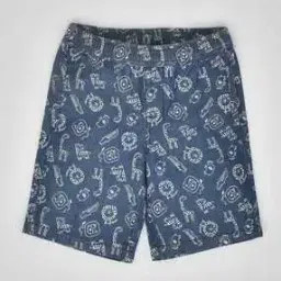 Boys Self-design Shorts-12