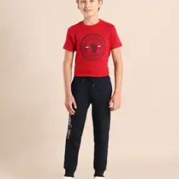 Boy Joggers with Elasticated Waist-image-86