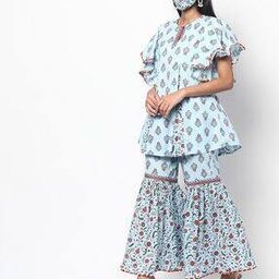 Printed Tunic with Sharara-picture-26