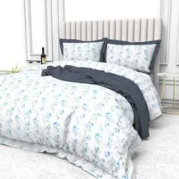 200 TC Floral Print King-Size Bedsheet-18