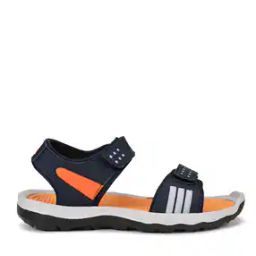 Strappy Sandals with Velcro Closure-image-70