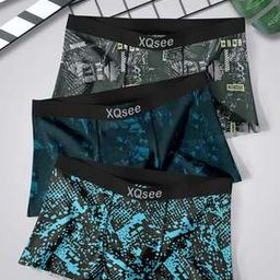 Men Pack of 3 Printed Trunks-15