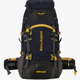 Typographic Print Travel Backpack-image-2