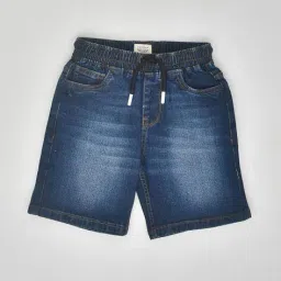 youmaa Boys Regular Fit Flat Front Shorts image 1