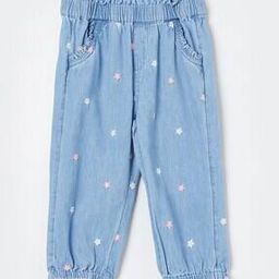 juniors by lifestyle Girls Straight Jeans with Elasticated Waist-picture-14