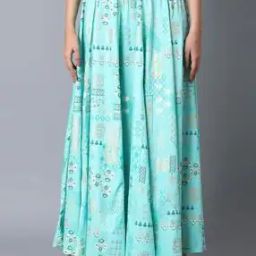 Printed Flared Skirt-picture-24
