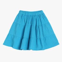 Cotton Tiered Skirt-image-3