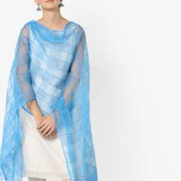 Self-Design Dupatta with Tassels-picture-32