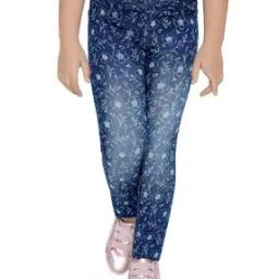 Dyed/Washed Skinny Jeggings-image-90