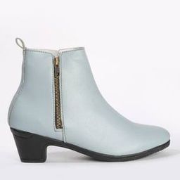 Slip-On Boots with Zip Closure-image-40
