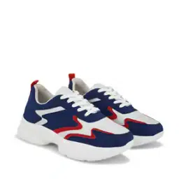 Women Colourblock Lace-Up Casual Shoes-image-75