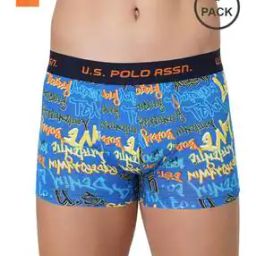 Pack of 2 Trunks with Logo Waistband-picture-31