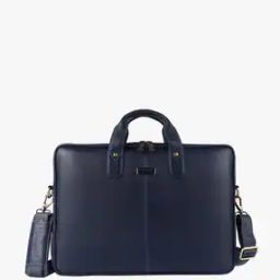 Leather Nappa 15.6" Laptop Messenger Bag-13