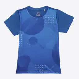 Boys Graphic Print Regular Fit Round-Neck T-Shirt-image-97