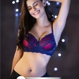Padded Lace Full-Coverage Non-Wired T-Shirt Bra-picture-34