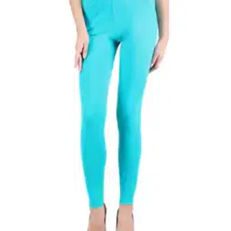 Full Length Leggings with Elasticated Waistband-image-43