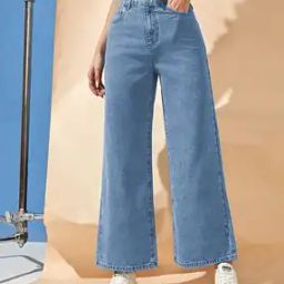 Women Wide Jeans with 5 Pocket-Styling-image-72