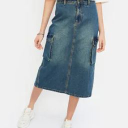 Women Skirts with Flap Pockets-picture-16