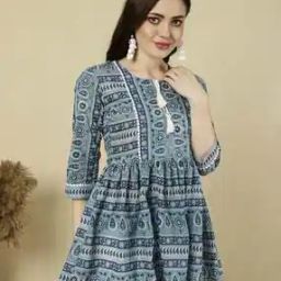 Women Floral Print Relaxed Fit Tunic-picture-37