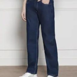 Men Relaxed Fit Jeans with Insert-Pockets -image-32