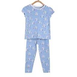 Bear Print Top & Pyjama Lounge Wear Set-picture-25