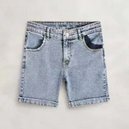 Washed Flat-Front Shorts-picture-41