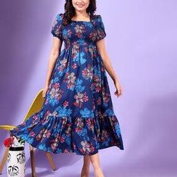 Women Fit And Flare Dress-image-41