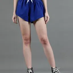 Shein Activewear Above The Knee Length High Rise Shorts-image-30