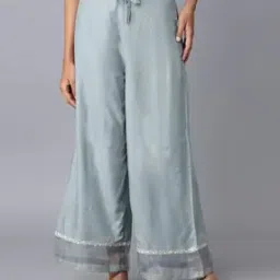 Mid-Rise Palazzos with Drawstring Waist-image-40