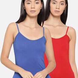 lady lyka Pack of 2 Strappy Camisoles-picture-4