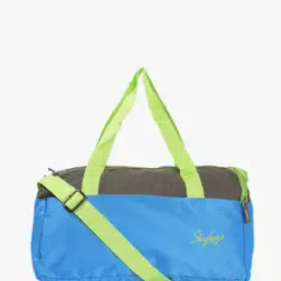 Colourblock Duffel Bag with Adjustable Strap-35