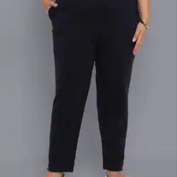 Mid-Rise Flat-Front Pants with Insert Pockets-picture-11