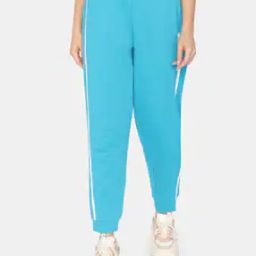 Women Straight Track Pants with Elasticated Waist-image-32