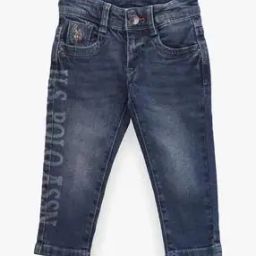 Boys Brand Print Slim Fit Jeans-picture-48