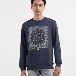 Men Floral Print Regular Fit Sweatshirt-image-70