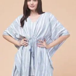 Women Stripes Kaftan-image-31