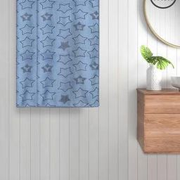 Set of 2 Star Print Bath Towels 43" x 23"-image-97
