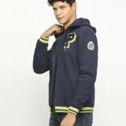 pepe jeans Men Typographic Print Regular Fit Hoodie-picture-3