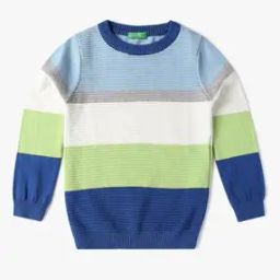 Boys Colourblock Regular Fit Sweater-picture-45