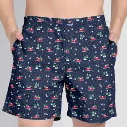 Men Printed Boxers with Insert Pockets-image-107