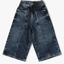 united colors of benetton Girls Mid-Wash Wide-Leg Jeans-picture-29