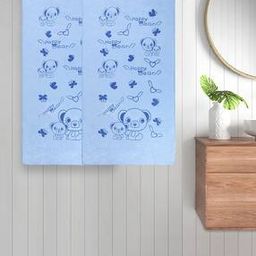 Set of 2 Printed Bath Towels 45" x 23"-2