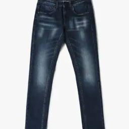 Boys Commence Cashed Mid-Wash Slim Fit Jeans-38